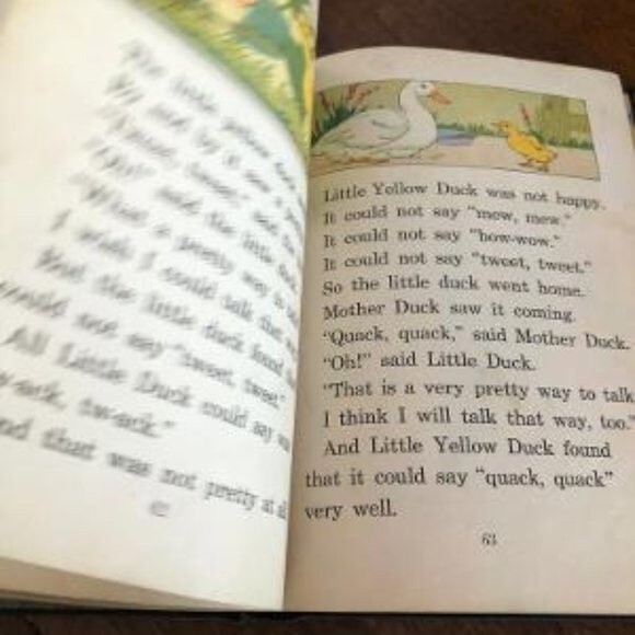 Vintage 1930 Elson Basic Readers Book One Life Reading Service - Picture 3 of 6